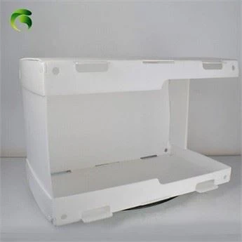 Recipiente de stivuire din plastic ondulat