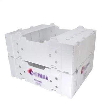 En-gros reutilizabile stivuibile Pp Hollow carton ondulat din plastic ambalaje de legume Cutie de legume